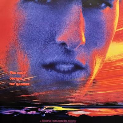Days of Thunder 1990 Original Movie Poster