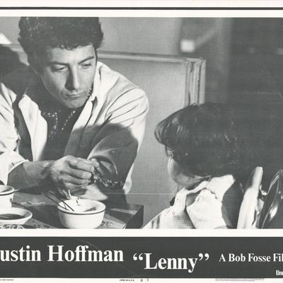 Lenny 1974 original vintage lobby card