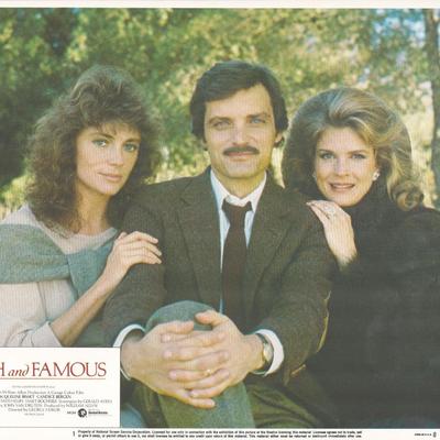 Rich and Famous 1981 original vintage lobby card