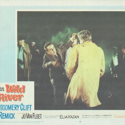 Wild River 
 1960 original vintage lobby card