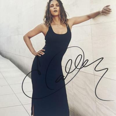 Halle Berry signed photo