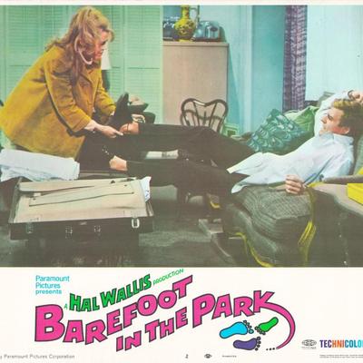 Barefoot in the Park 1967 original vintage lobby card