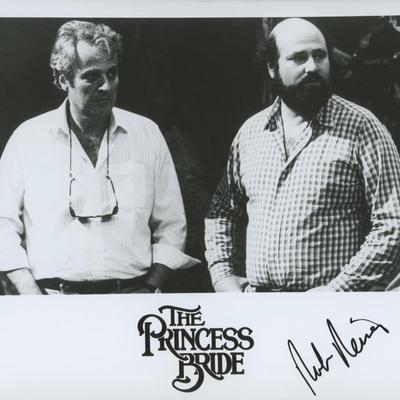 Rob Reiner signed "The Princess Bride" movie photo 