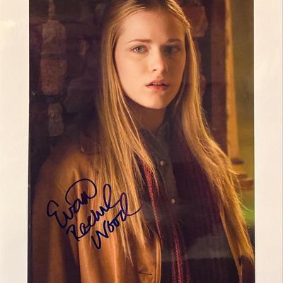 Across the Universe Evan Rachel Wood signed movie photo