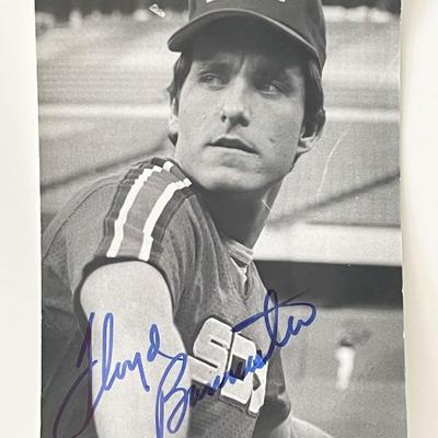 Chicago White Sox Floyd Bannister signed photo