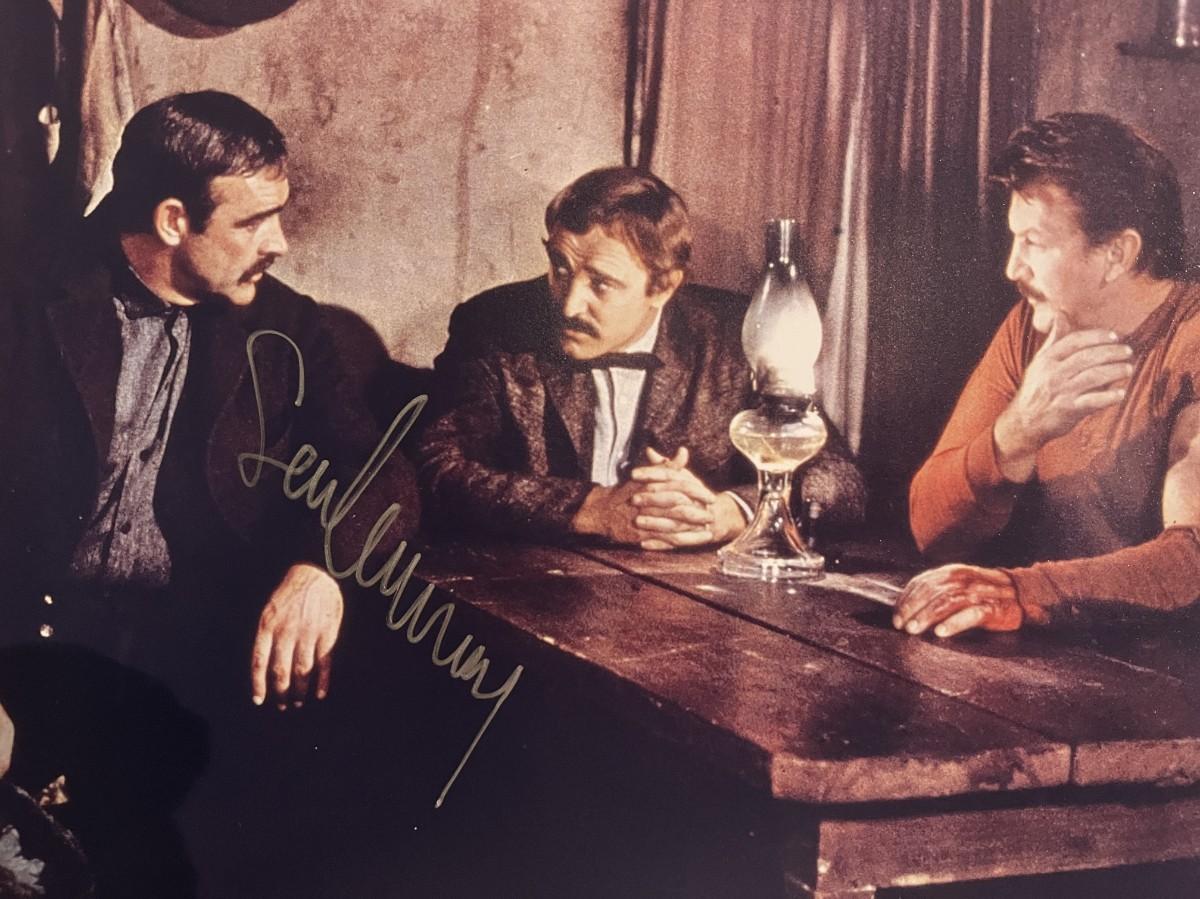 SEAN CONNERY signed autographed photo movie scene COA Hologram main image 1