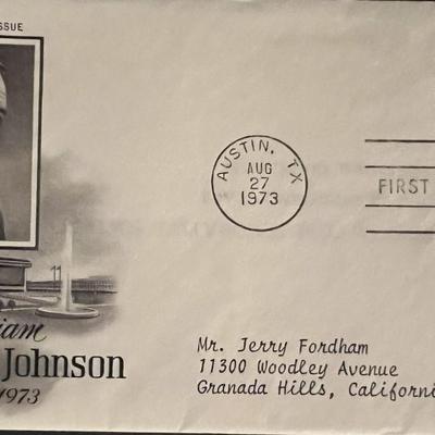 Lyndon B. Johnson Memoriam FDC