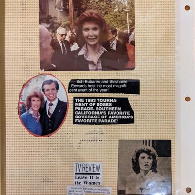 Stephanie Edwards Original Photo Album Page