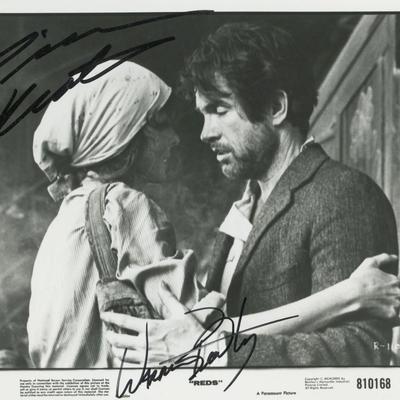 Warren Beatty / Diane Keaton signed photo