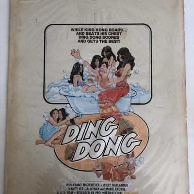 Ding Dong Movie Poster Paste Up