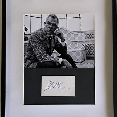 The Dirty Dozen Lee Marvin original signature collage 