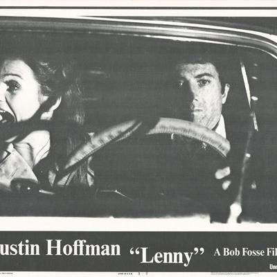 Lenny 1974 original vintage lobby card