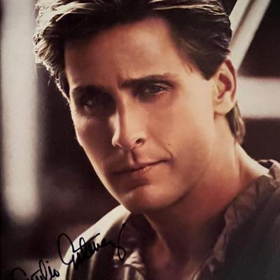 Emilio Esteves facsimile signed photo. 5x7 inches