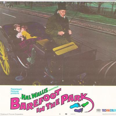 Barefoot in the Park 1967 original vintage lobby card