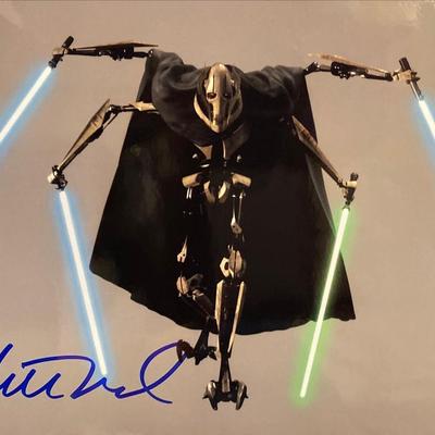 Star Wars Matthew Wood signed photo. GFA Authenticated