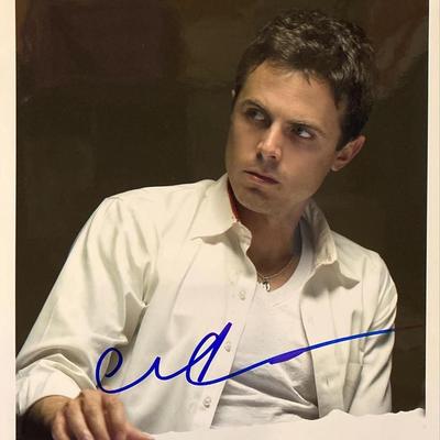 Casey Affleck signed photo