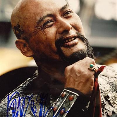 Pirates of the Caribbean: At World's End Chow Yun-fat signed movie photo