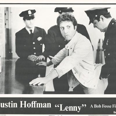 Lenny 1974 original vintage lobby card