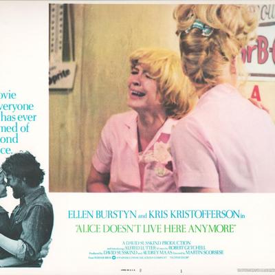 Alice Doesn't Live Here Anymore 1975 original vintage lobby card