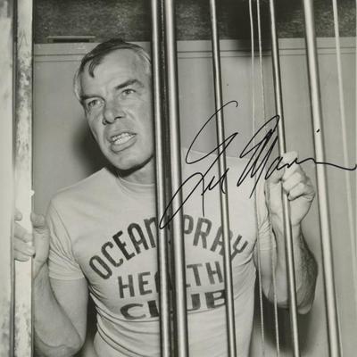 Lee Marvin signed movie photo