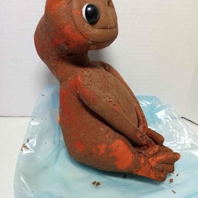 Rare vtg 1982 Kamar E.T. plush doll universal city