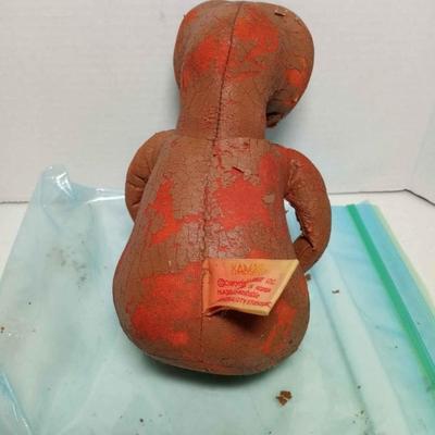 Rare vtg 1982 Kamar E.T. plush doll universal city