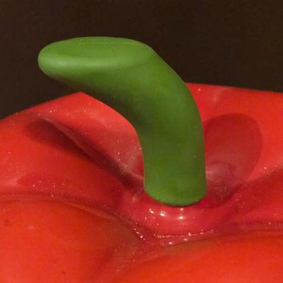 Enamel Cast Iron Apple Dutch Oven