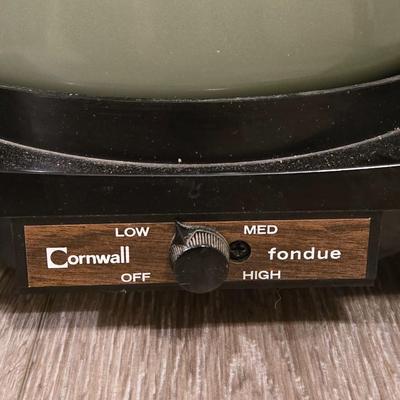 Mid Century Modern Fondue Set