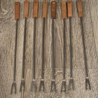 Mid Century Modern Fondue Set