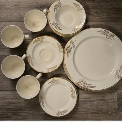 Prairie Gold Ohio China Set