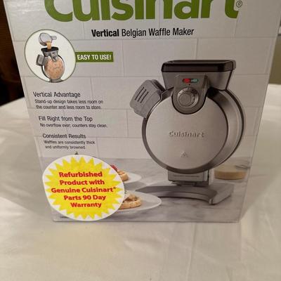 Cuisinart vertical Belgian waffle maker