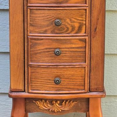 Wood Jewelry Chest