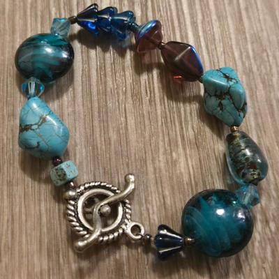 Turquoise and Blue Colored Jewelry