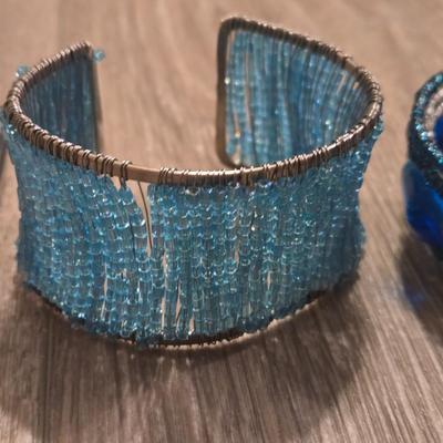 Turquoise and Blue Colored Jewelry