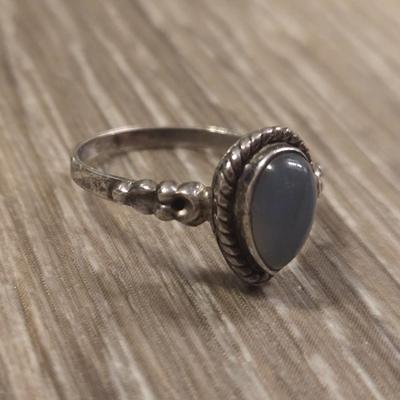 Sterling Moonstone Ring