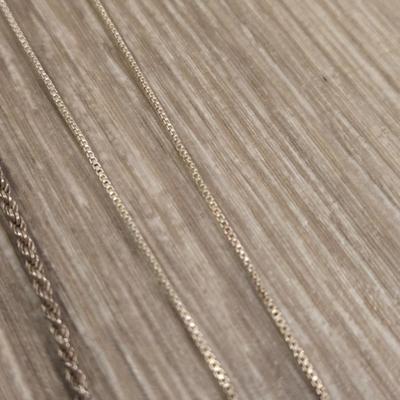 (2) Sterling Silver Necklaces