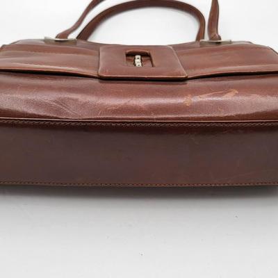 Vintage Brown Leather Suede Bags France, Frenchy of California