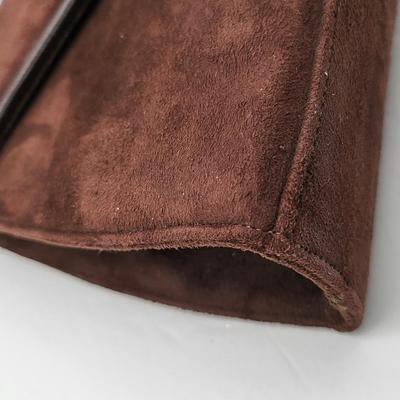 Vintage Brown Leather Suede Bags France, Frenchy of California