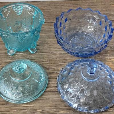 Blue Candy Dishes