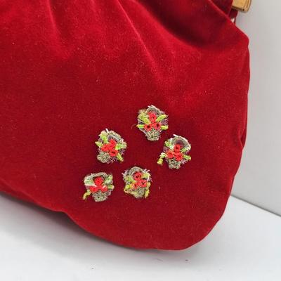 Wood Frame Vintage Bag Duo