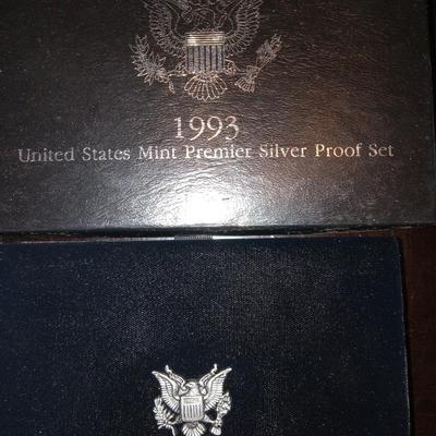 1993 silver proof set