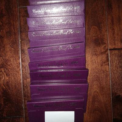 10 proof sets