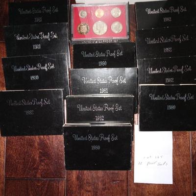 12 proof sets