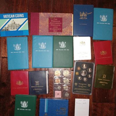 Foreign coin lot