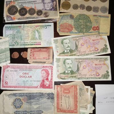 lot of foreign money