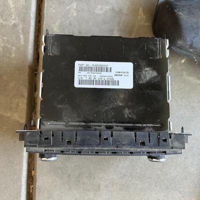 JEEP FRONT AND REAR BUMPERS, HEADLIGHTS, BRAKE LIGHTS AND STOCK RADIO