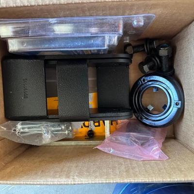 5 LUG WHEEL SPACERS, SOLDER SPOOL REEL AND HARDWARE