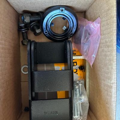 5 LUG WHEEL SPACERS, SOLDER SPOOL REEL AND HARDWARE