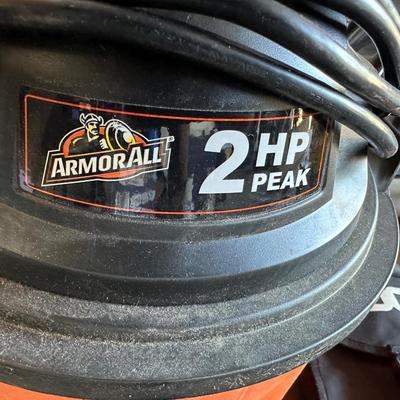 SHOP VAC, SNOW SHOVEL, PUSH BROOM, EXTENSION CORD