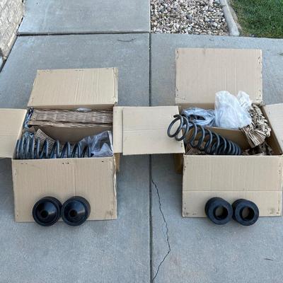 4 OEM SHOCK SPRINGS WITH SPRING CUSHIONS